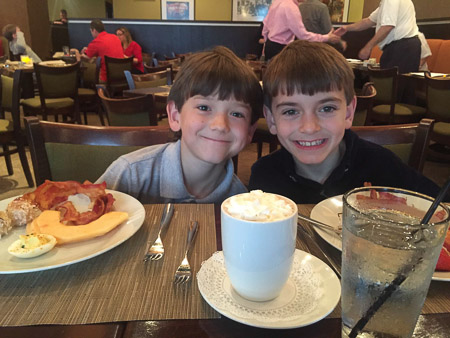 Buku brunch to celebrate Jonah's 9th birthday 