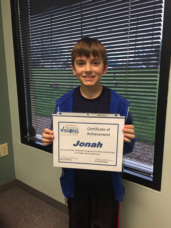 Graduting from Vision Therapy