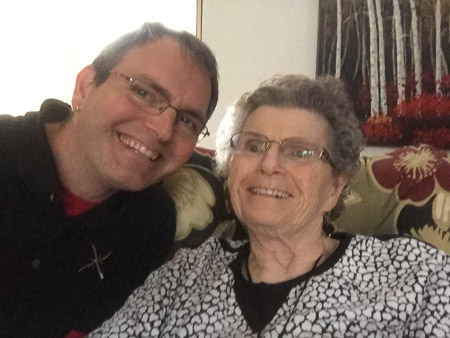 Visit with Great Grandma Norrie