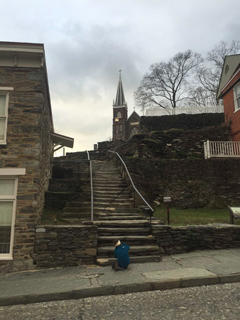 Freezing adventure to Harper's Ferry