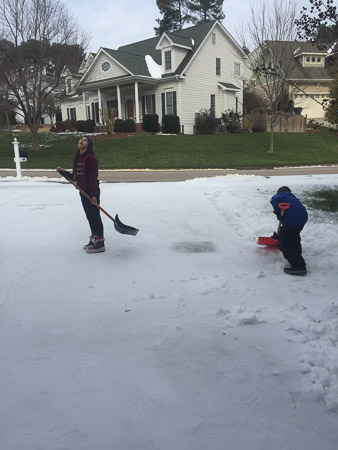 Snow day/ice storm