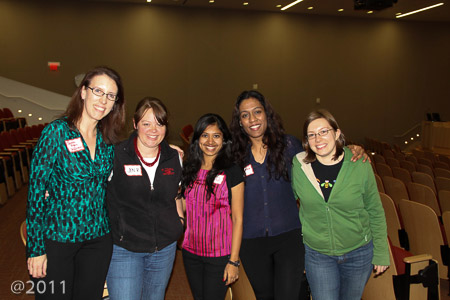 SpeedCon 2014: Sarah, Jen, Sree, Amitha, Carolyn
