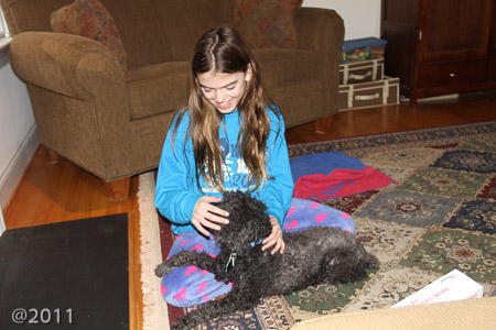 Ella and her Farley