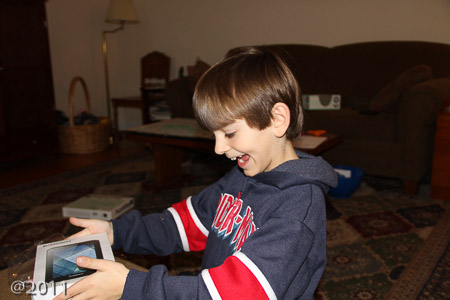 Jonah bought his own Kindle