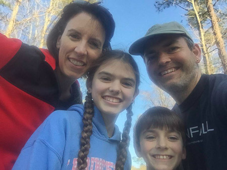 Miles for Family Marathon down the greenway