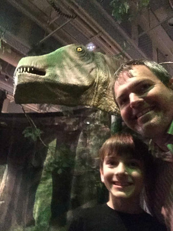 Dinosaur days with Andrew and Jonah