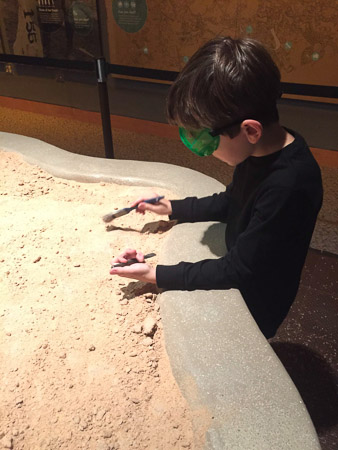 Dinosaur days with Andrew and Jonah