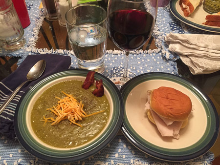 snow day dinner