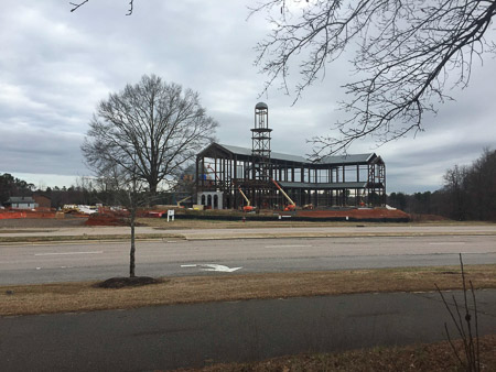 cathedral taking shape