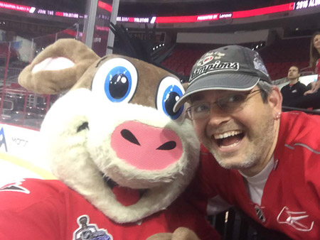 Valentine's Day with the Carolina Hurricanes 