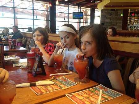 Jeremiah's birthday at Defy Gravity and Red Robin