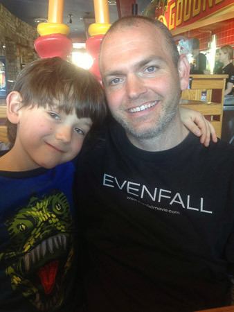 Jeremiah's birthday at Defy Gravity and Red Robin