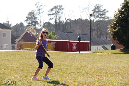 Playing at The Green
