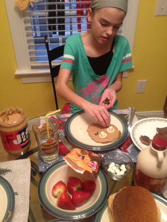 decorate your pancakes