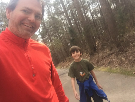 Boys on a run
