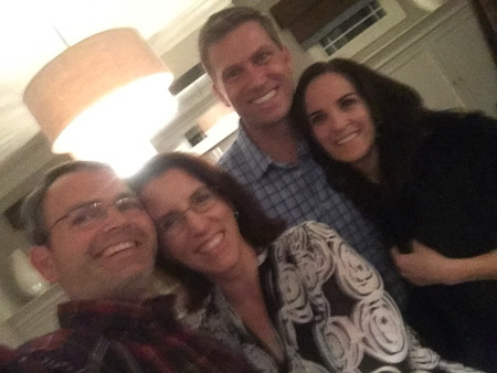 Dinner with the Allens--COPERNICUS!  At Death and Taxes