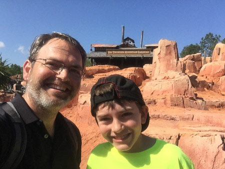 Disney favorite - Big Thunder Mountain Railroad