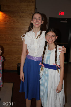 Ella as Amaryllis in The Music Man 