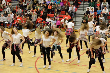 Ella's last Mustang Madness in Martin Dance Company