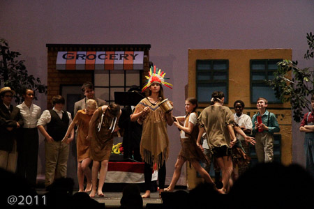 Wantanee in the Music Man