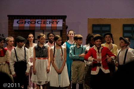 Ella as Amaryllis in The Music Man