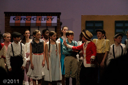 Ella as Amaryllis in The Music Man