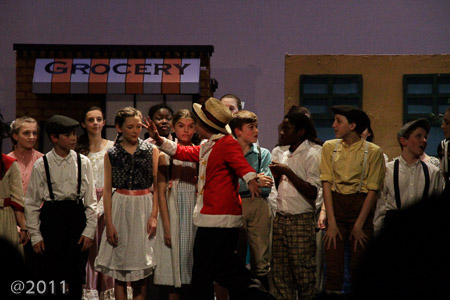Ella as Amaryllis in The Music Man