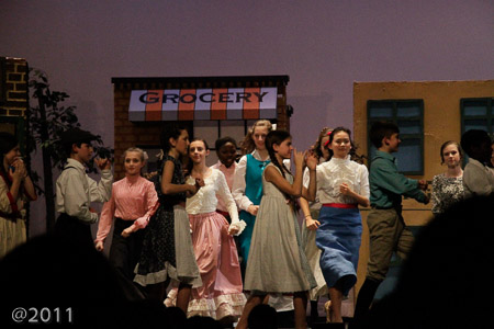 Ella as Amaryllis in The Music Man
