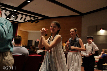 Ella as Amaryllis in The Music Man