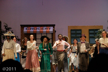Ella as Amaryllis in The Music Man