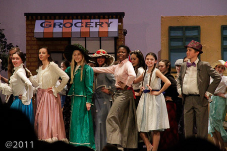 Ella as Amaryllis in The Music Man