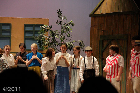 Ella as Amaryllis in The Music Man