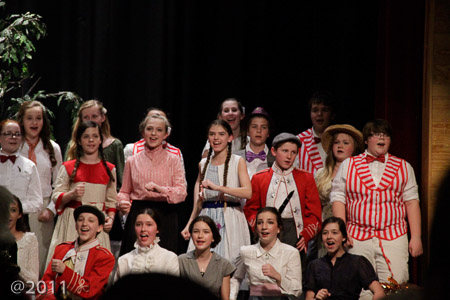 Ella as Amaryllis in The Music Man