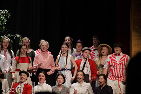 Ella as Amaryllis in The Music Man
