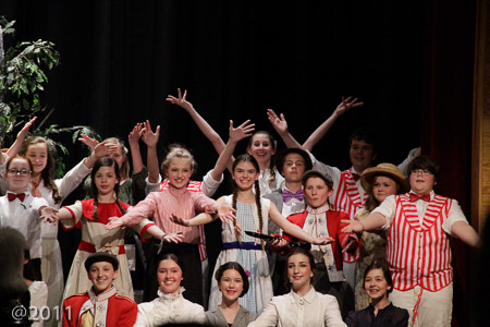 Ella as Amaryllis in The Music Man