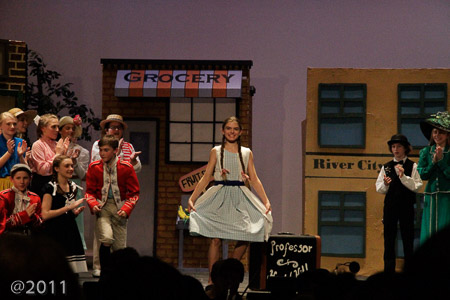 Ella as Amaryllis in The Music Man