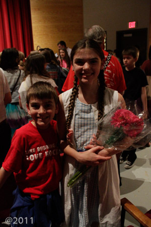 Ella as Amaryllis in The Music Man