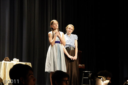 Ella as Amaryllis in The Music Man