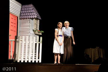 Ella as Amaryllis in The Music Man