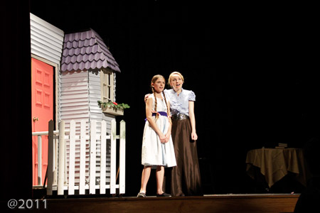 Ella as Amaryllis in The Music Man