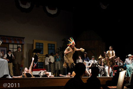 Ella as Amaryllis in The Music Man