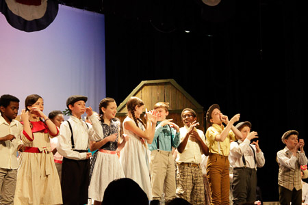 Ella as Amaryllis in The Music Man