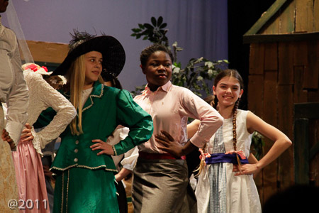 Ella as Amaryllis in The Music Man