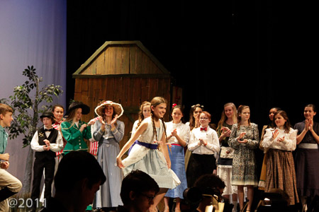 Ella as Amaryllis in The Music Man