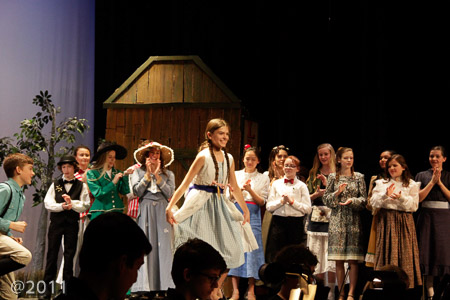 Ella as Amaryllis in The Music Man