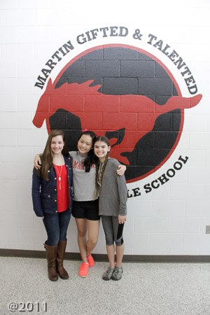 Ellie, Olivia, and Ella