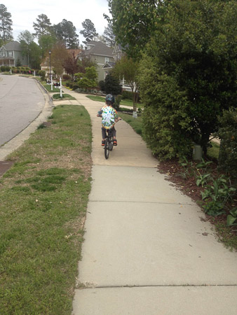 TWO WHEELS!
