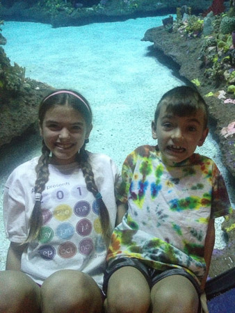 Spring break day trip to Aquarium and beach
