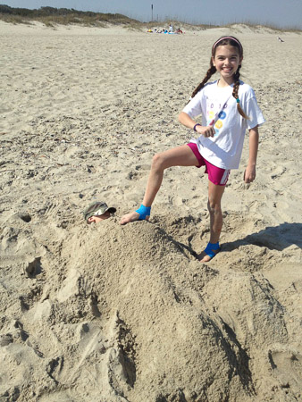 Spring break day trip to Aquarium and beach