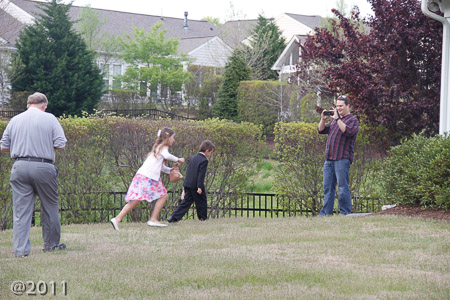 Easter at Grammie's and Pop's